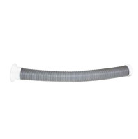 Cable Passage Hoses - Grey hose - with White fittings included  - Length : 120 CM - Int. Ø 50mm- Ext Ø 60 mm - 62.00886.10 - Riviera 